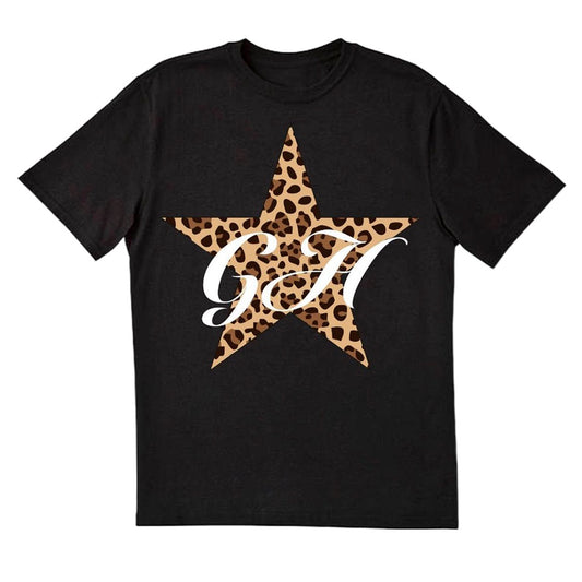 [Pre-Order] G.H Leopard Star T-Shirt