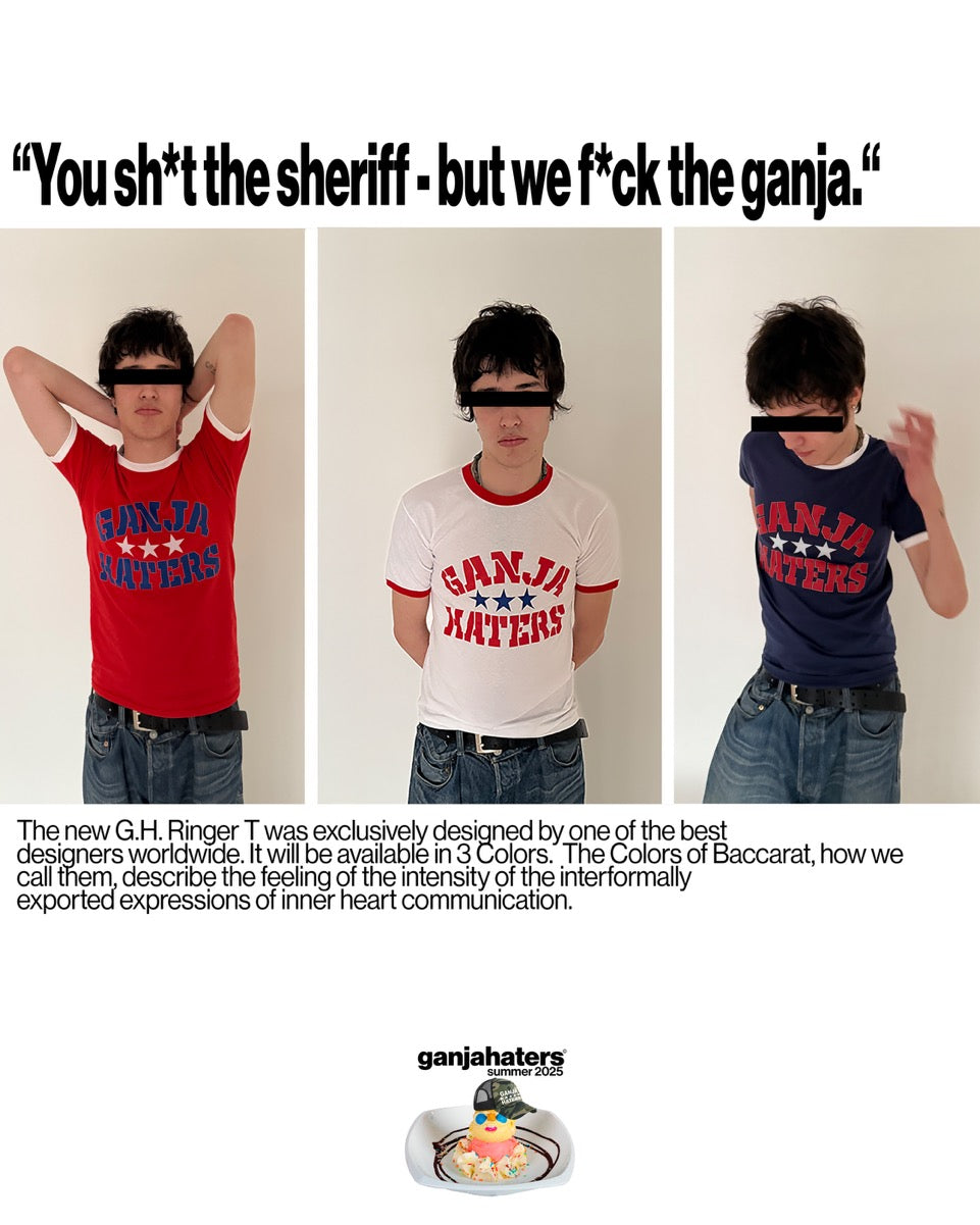 [Pre-Order] G.H Ringer Shirt Red